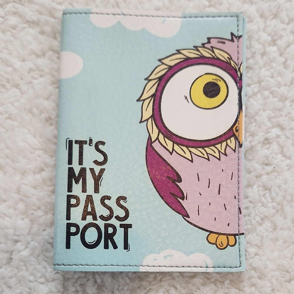 Owl Passport Holder